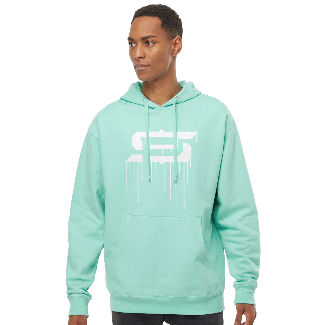 BAUER X Swaggy P Mineral Wash Drip Hoodie