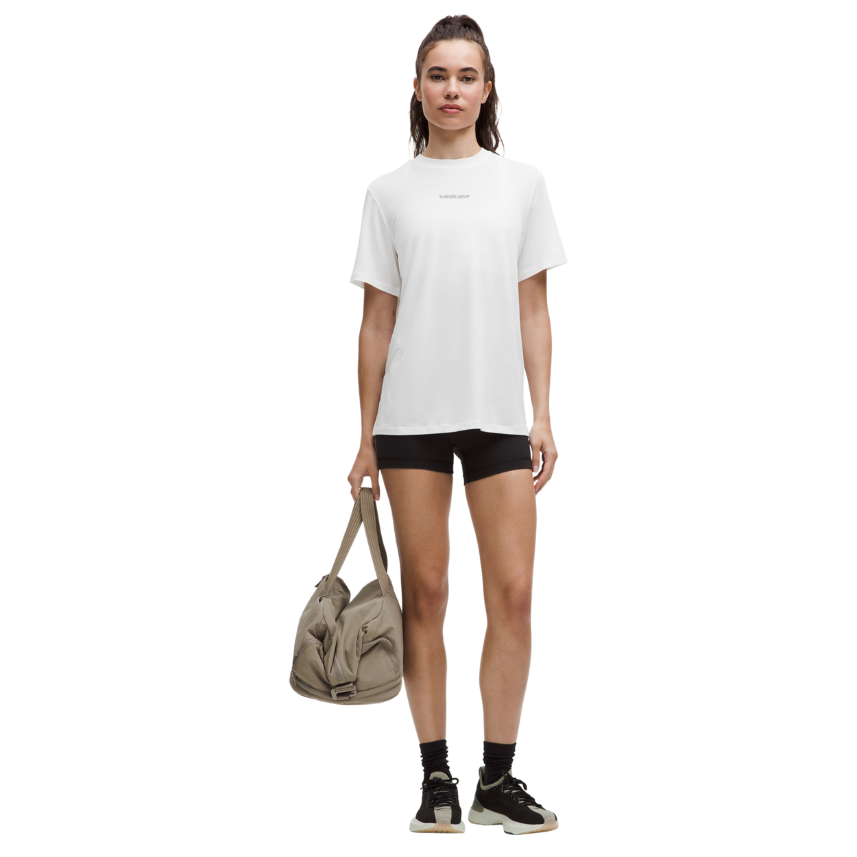BAUER // lululemon Jersey Training Short-Sleeve Shirt