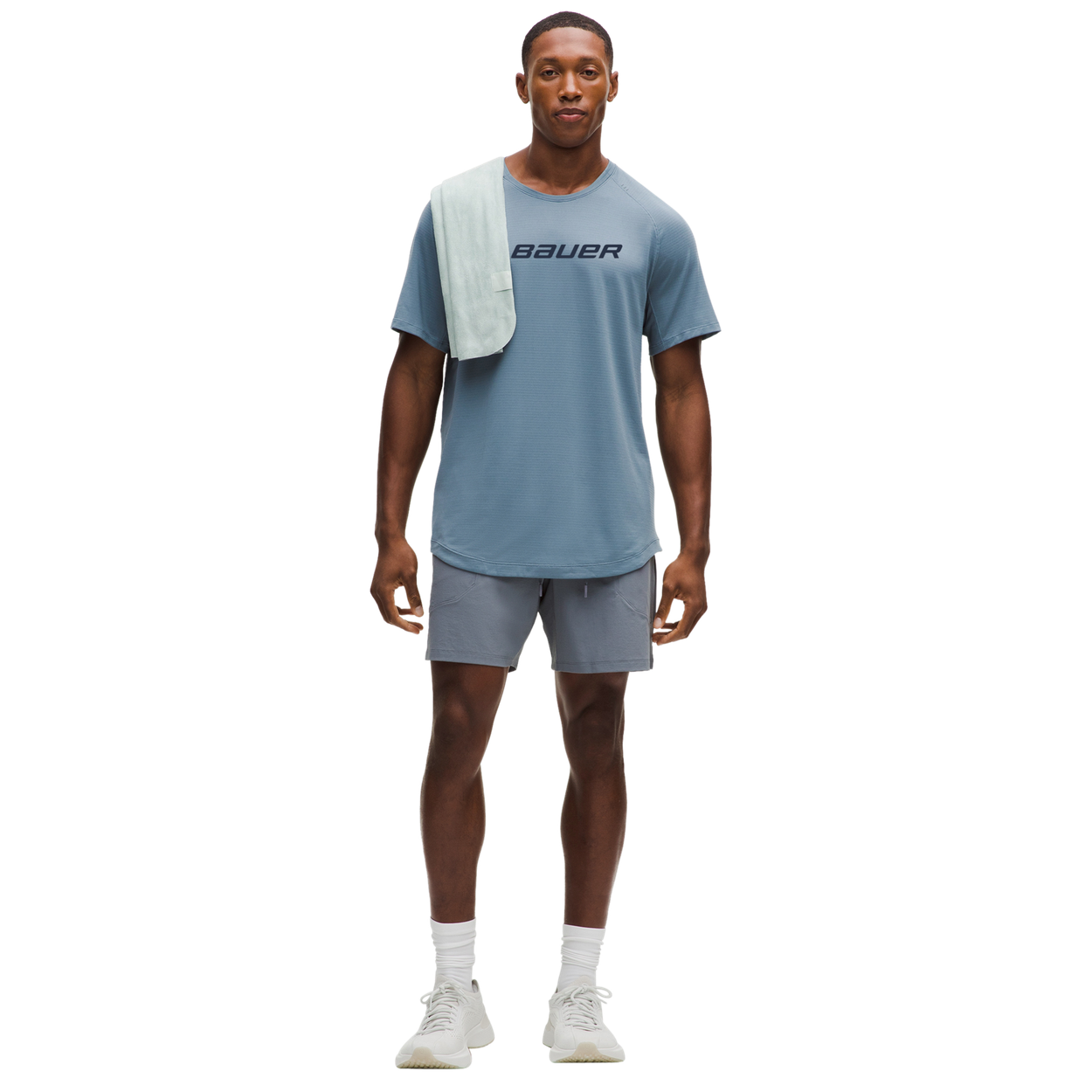 BAUER // lululemon License to Train Short-Sleeve Shirt