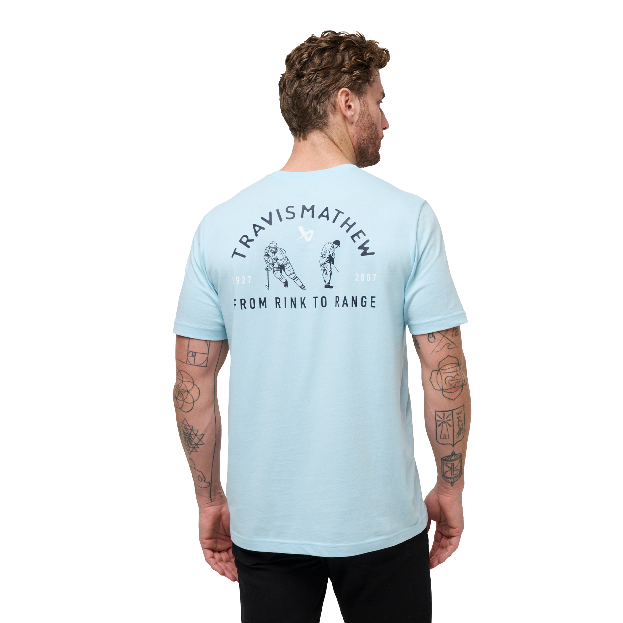 BAUER TRAVIS MATHEW OUTSIDE RINK TEE