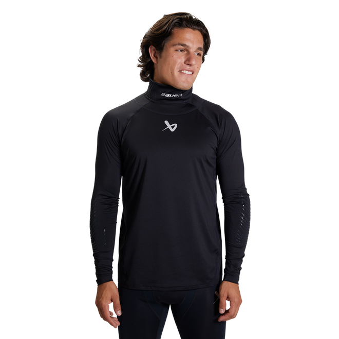 BAUER LS CUT-RESISTANT NECK PROTECT BASE LAYER, SENIOR