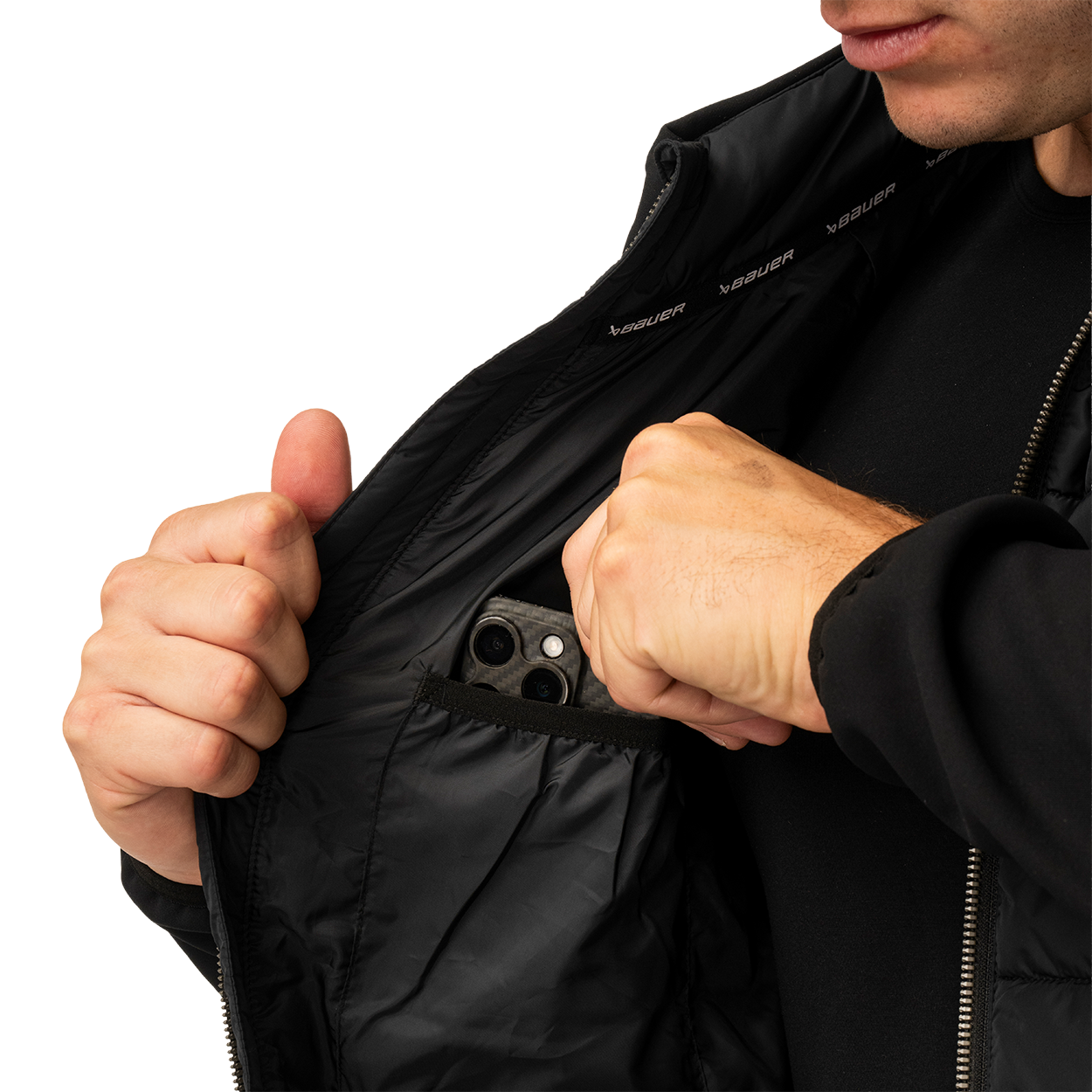 BAUER TEAM HYBRID JACKET SENIOR