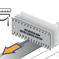 Hollow and Blade Thickness Checker