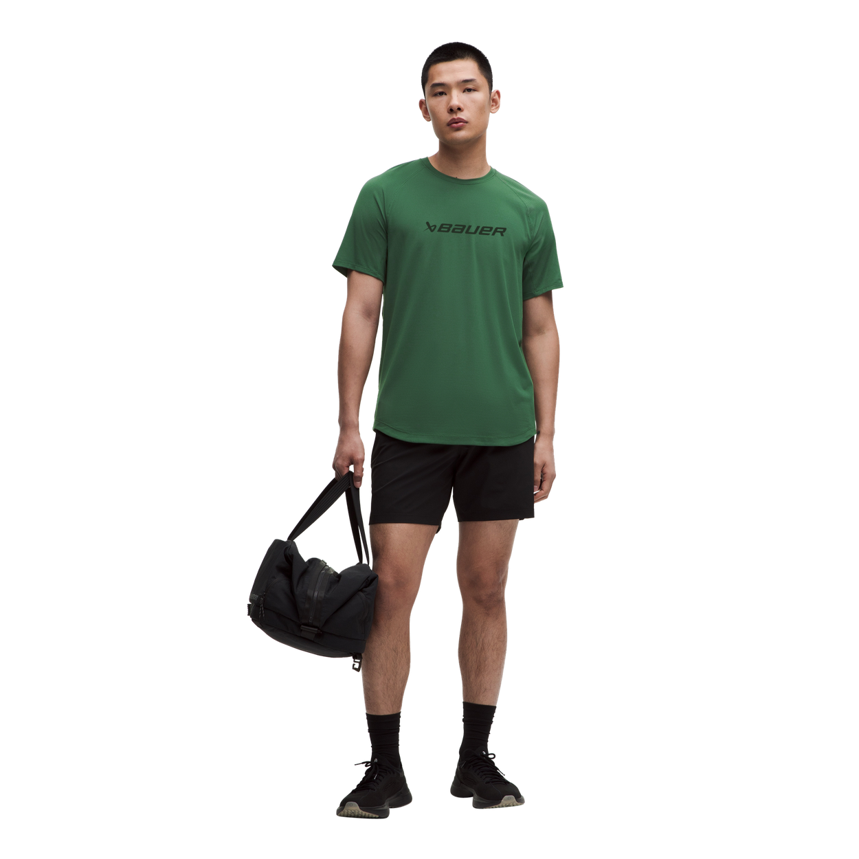BAUER // lululemon License to Train Short-Sleeve Shirt