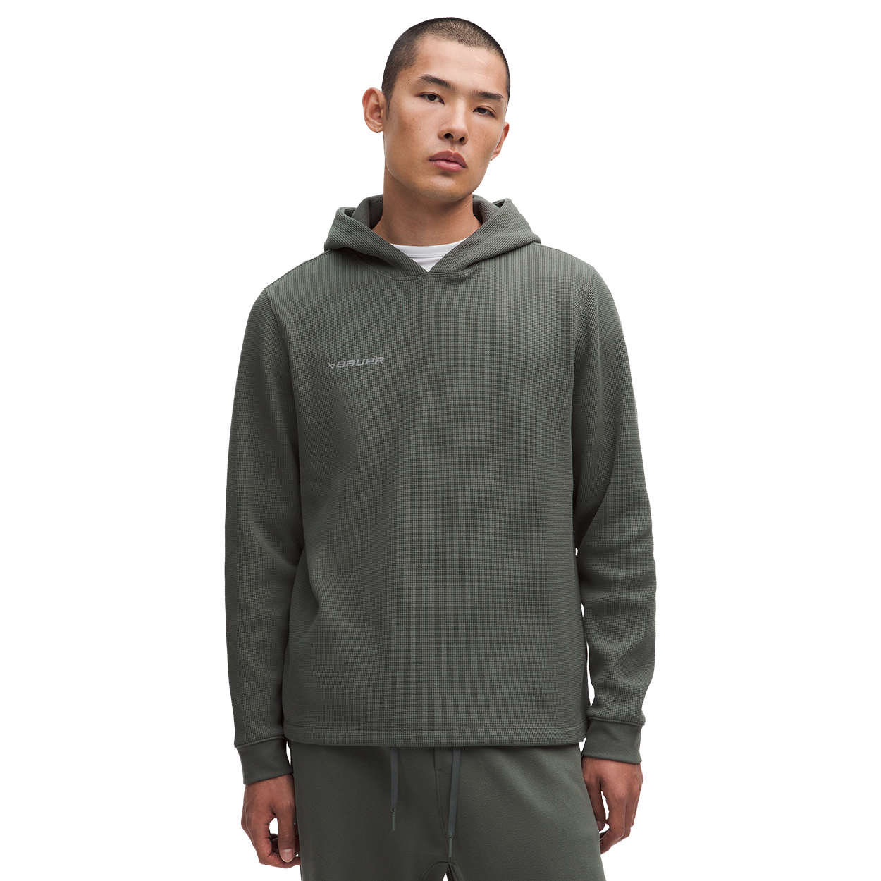 BAUER // lululemon Waffle Knit Hoodie