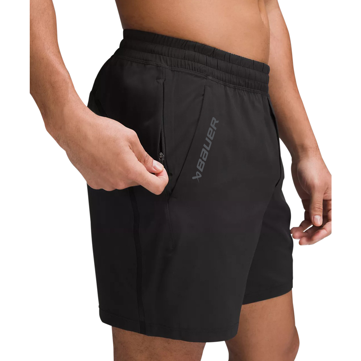 BAUER // lululemon Pace Breaker Linerless Short 7"