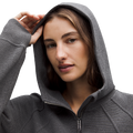 BAUER // lululemon Scuba Oversized Full-Zip Hoodie Waffle