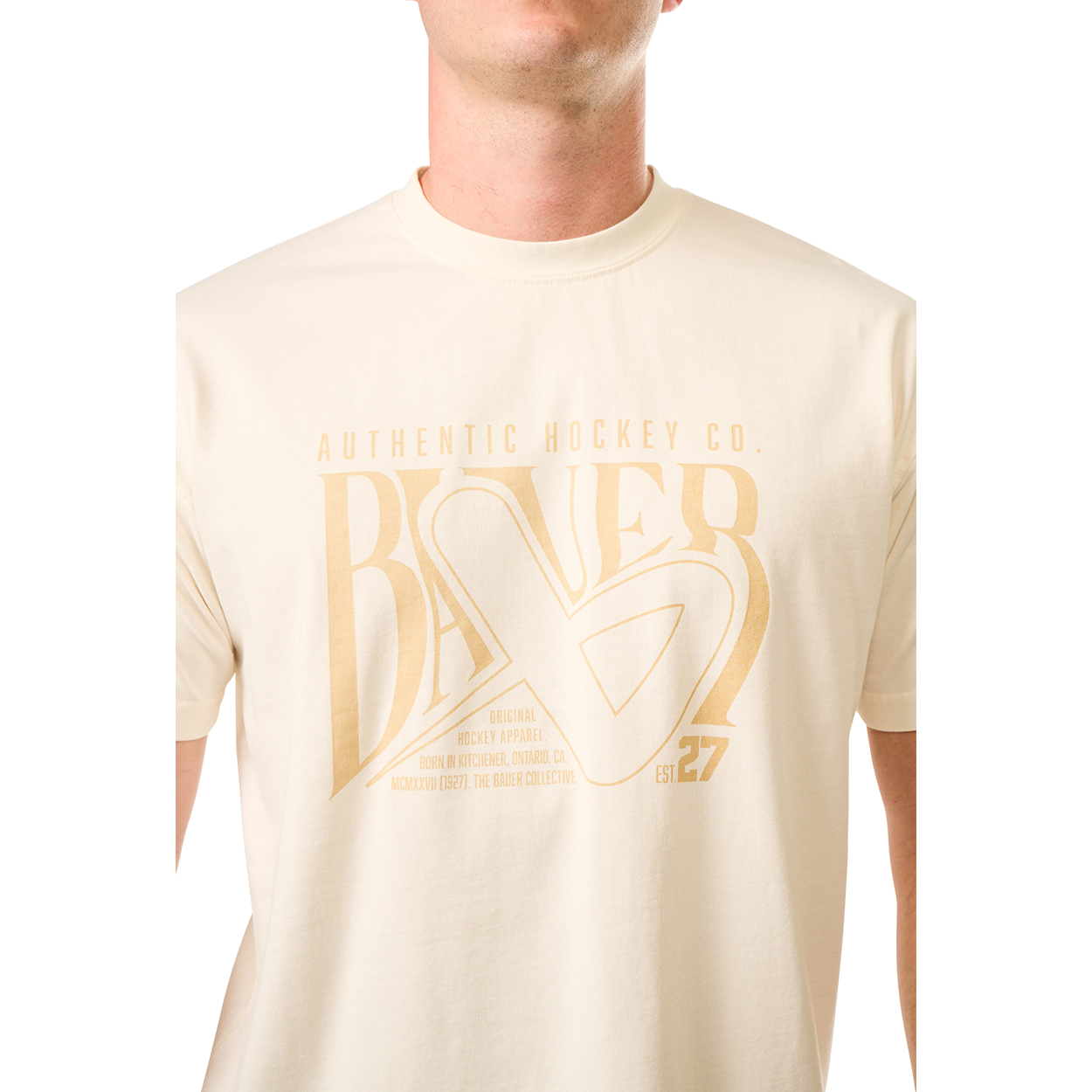 BAUER WASHOUT TEE EGRET