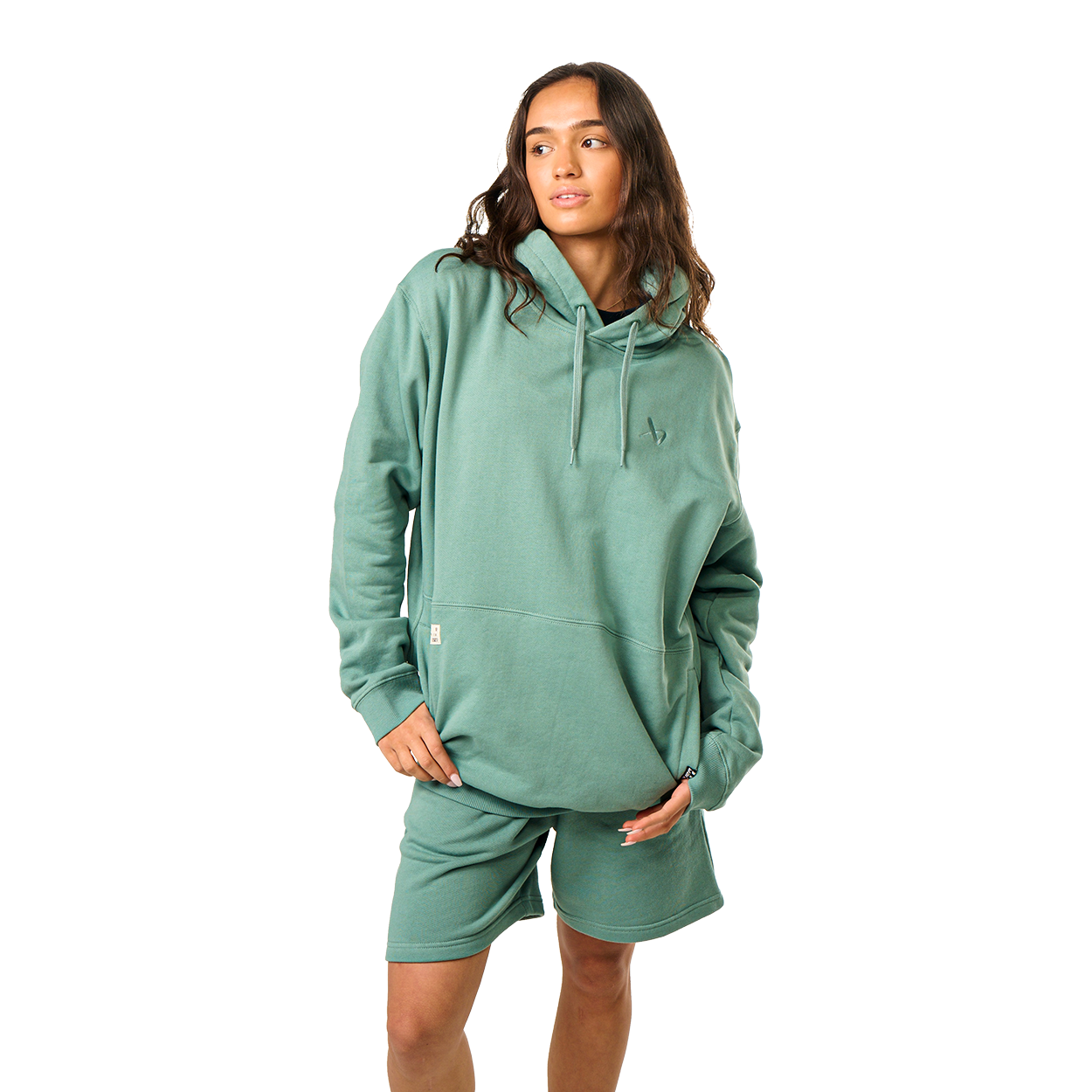 BAUER SHUTOUT FRENCH TERRY HOODIE TEAL