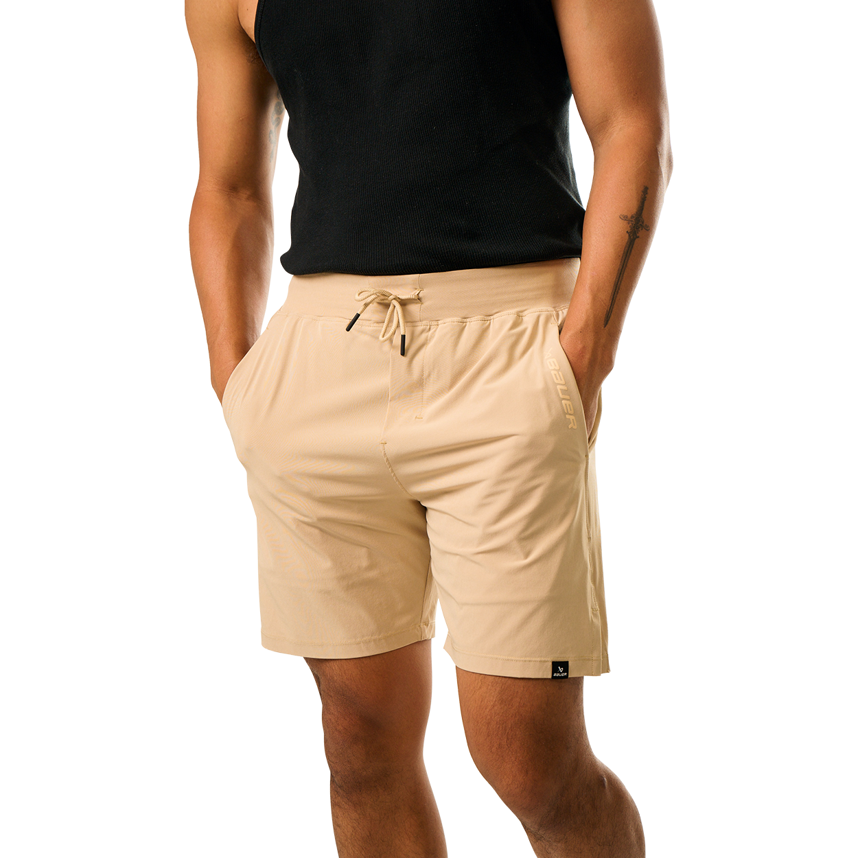 BAUER FORECHECK TRAINING SHORT GINGER