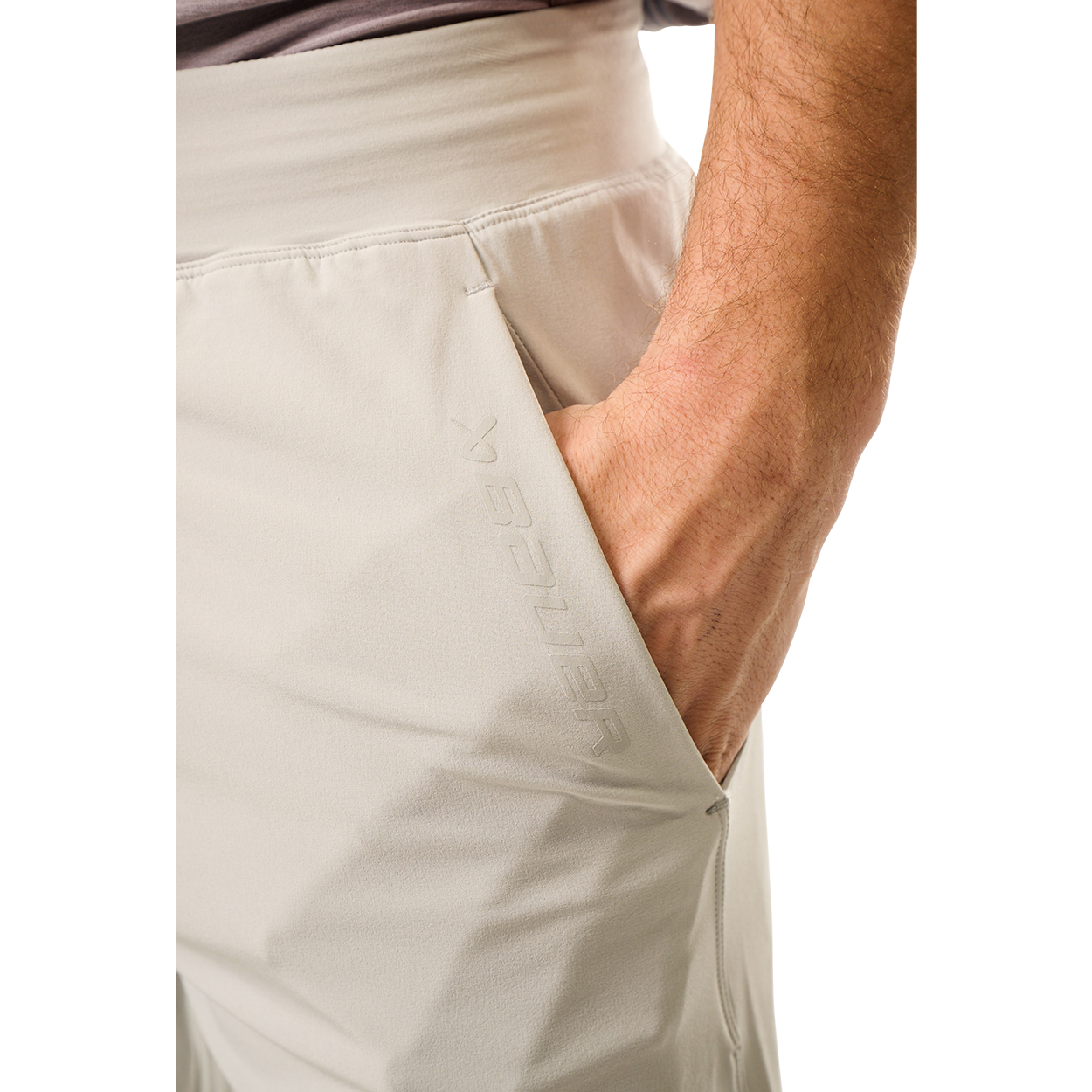 BAUER FORECHECK TRAINING SHORT GREY