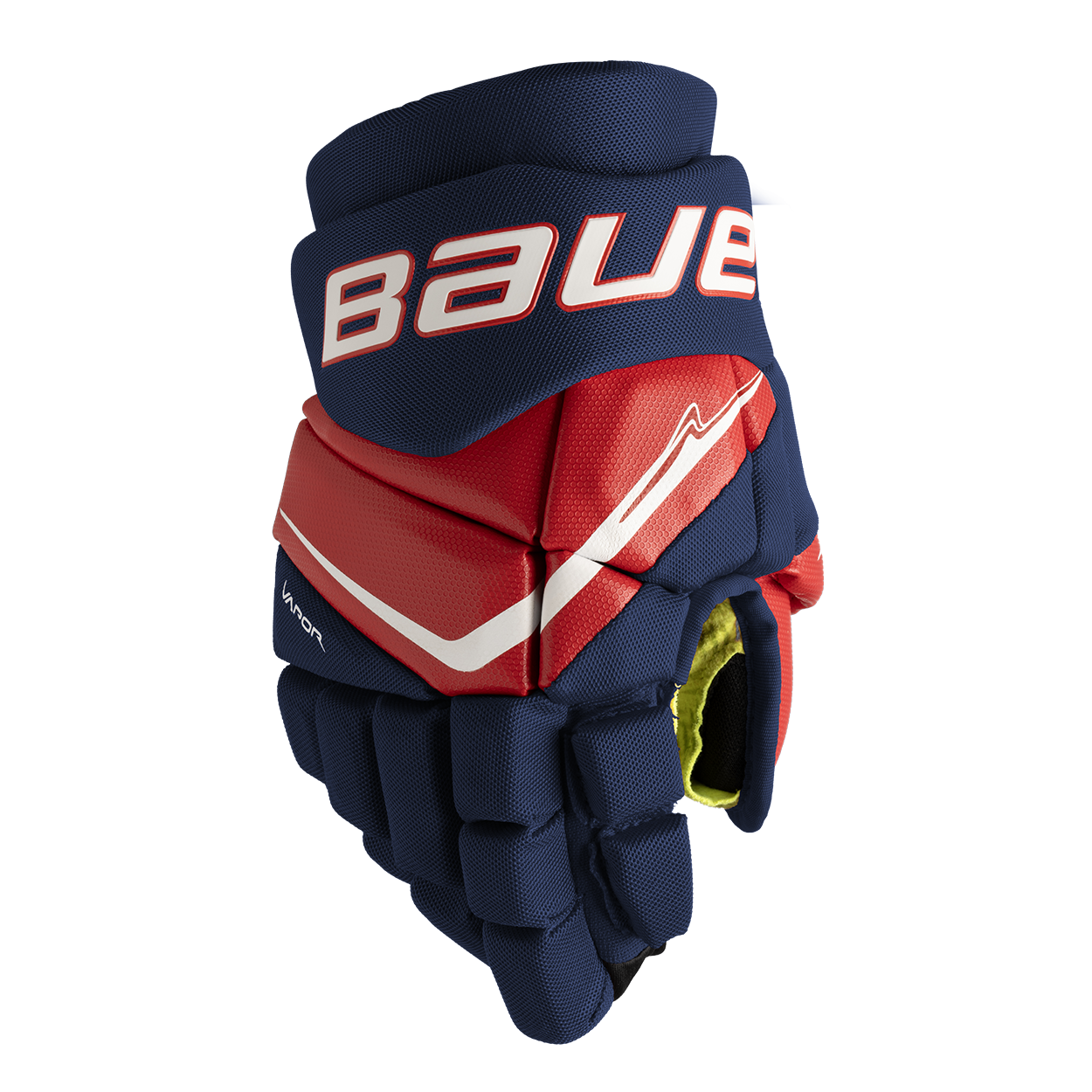 Bauer Vapor Fly40 Junior Hockey Gloves Red / 10