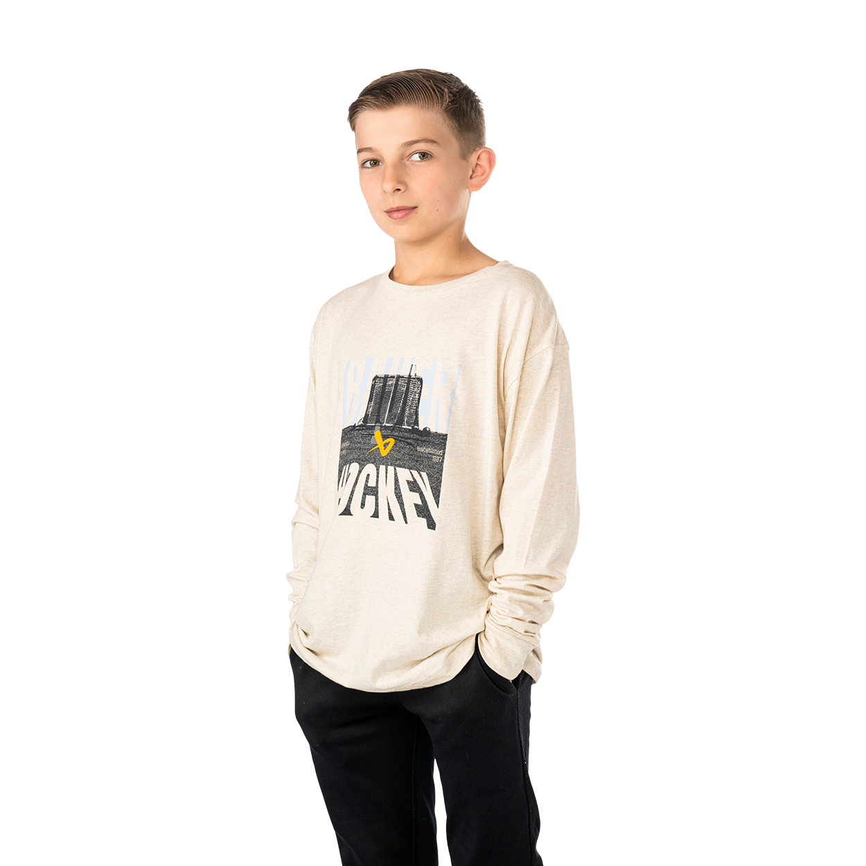 BAUER Foundation Long Sleeve Youth