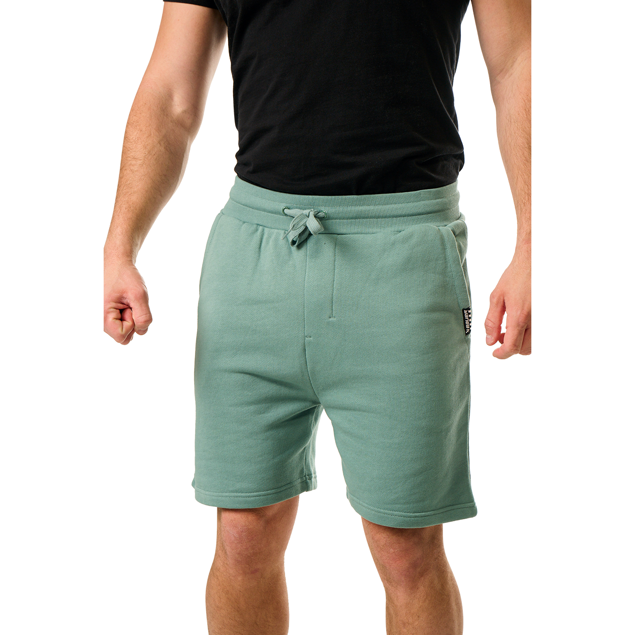 BAUER SHUTOUT FRENCH TERRY SHORT TEAL