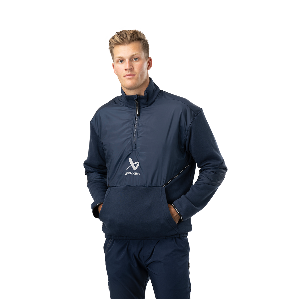 BAUER TEAM 1/2 ZIP PULLOVER SENIOR