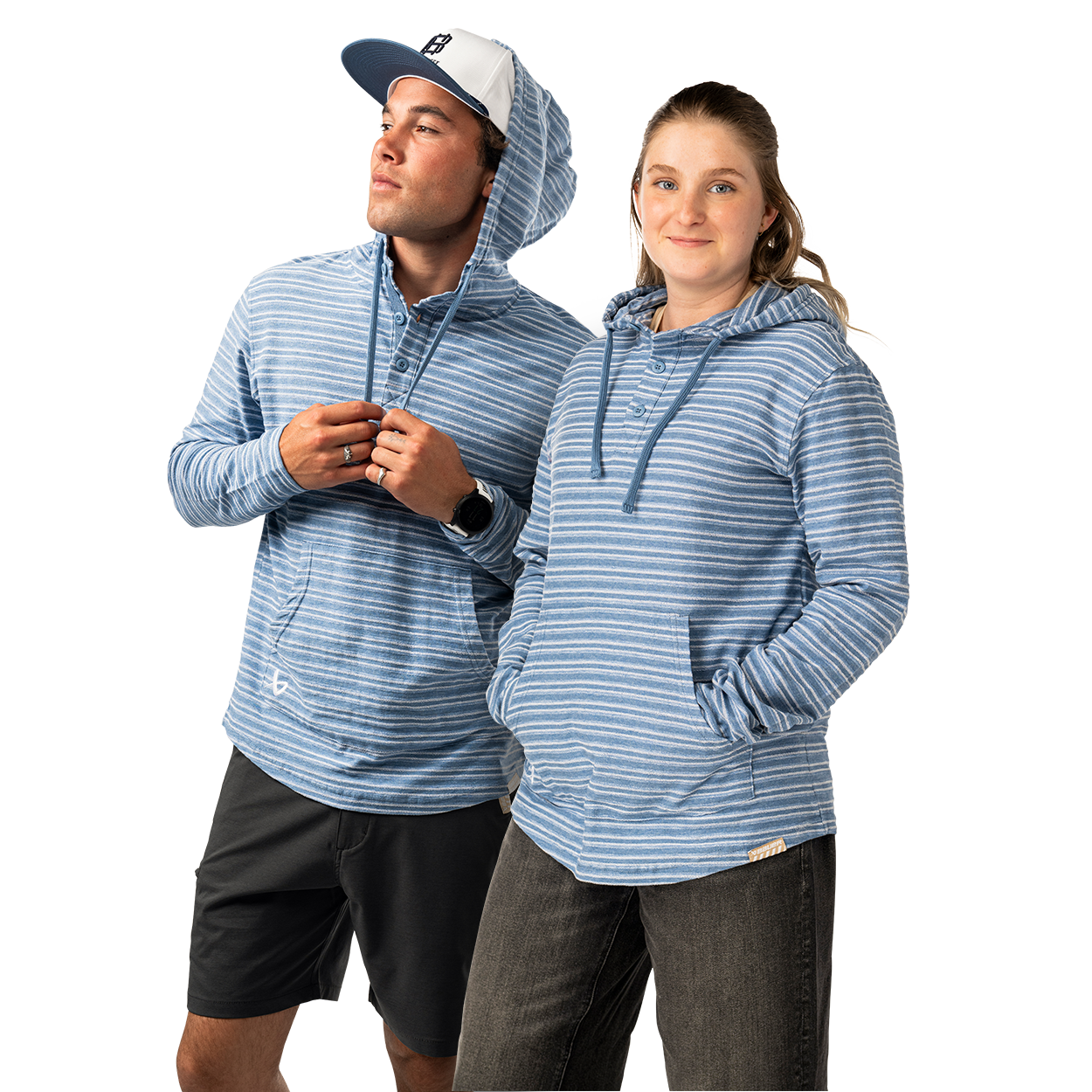 BAUER BEACH CLUB HOODIE BLUE HORIZON SENIOR