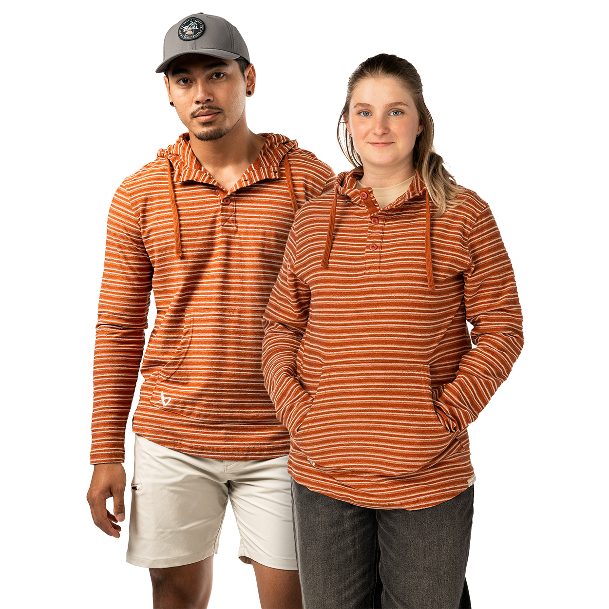 BAUER BEACH CLUB HOODIE BRICK SENIOR