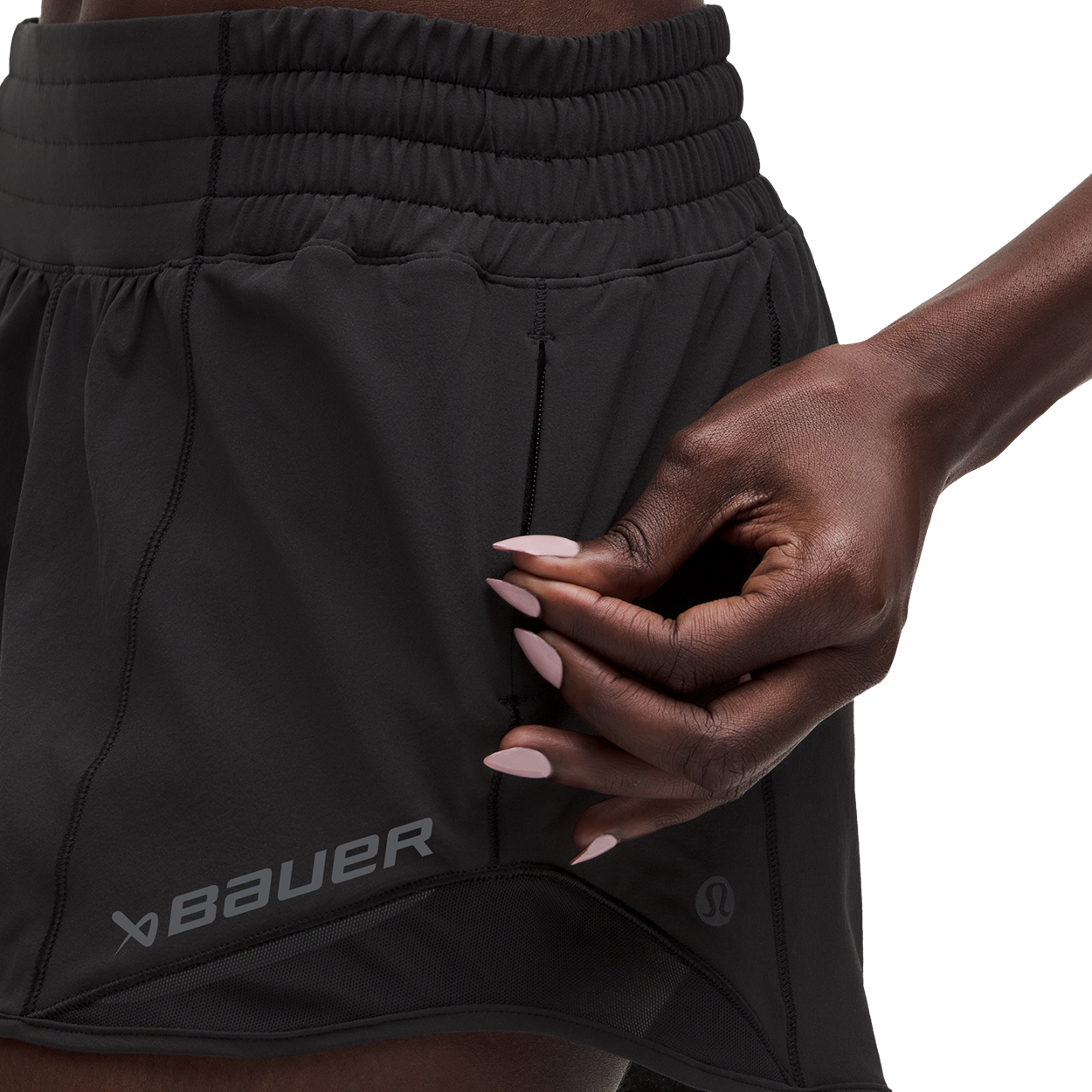 BAUER lululemon HOTTY HOT SHORT HIGH RISE WOMENS