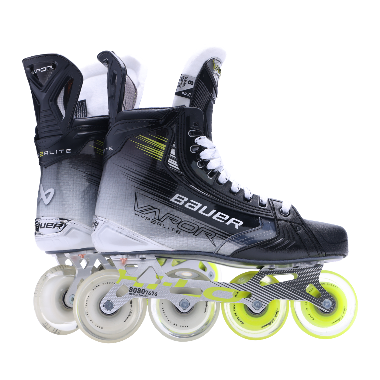 BAUER VAPOR HYPERLITE 2 ROLLER HOCKEY SKATE INTERMEDIATE