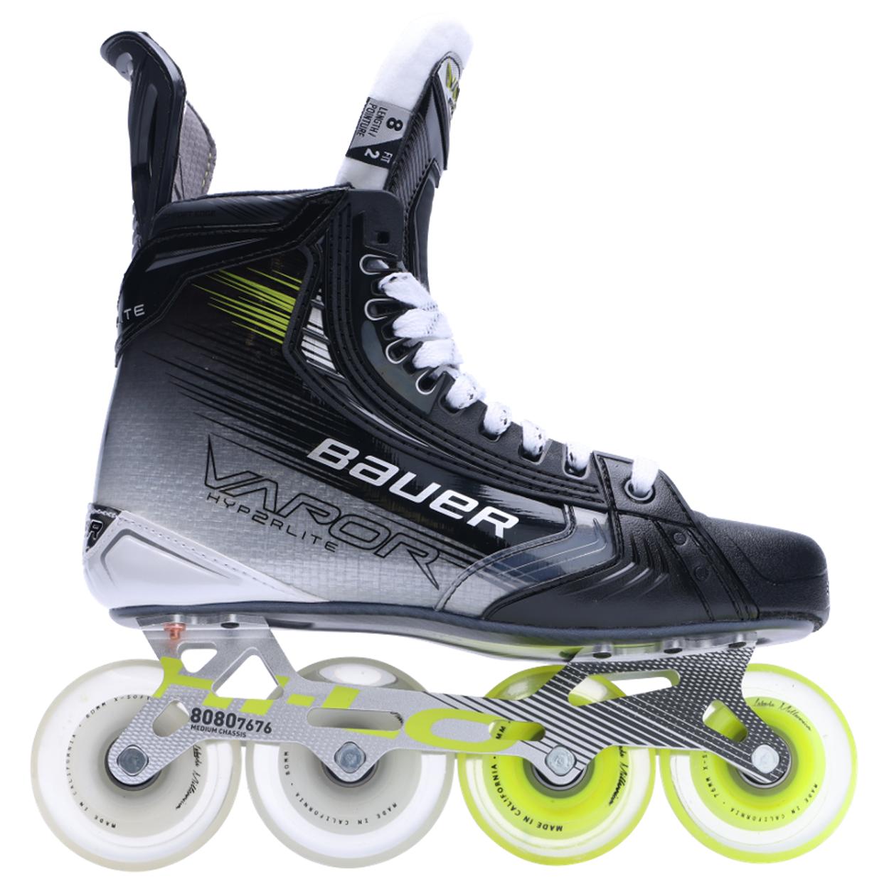 BAUER VAPOR HYPERLITE 2 ROLLER HOCKEY SKATE INTERMEDIATE