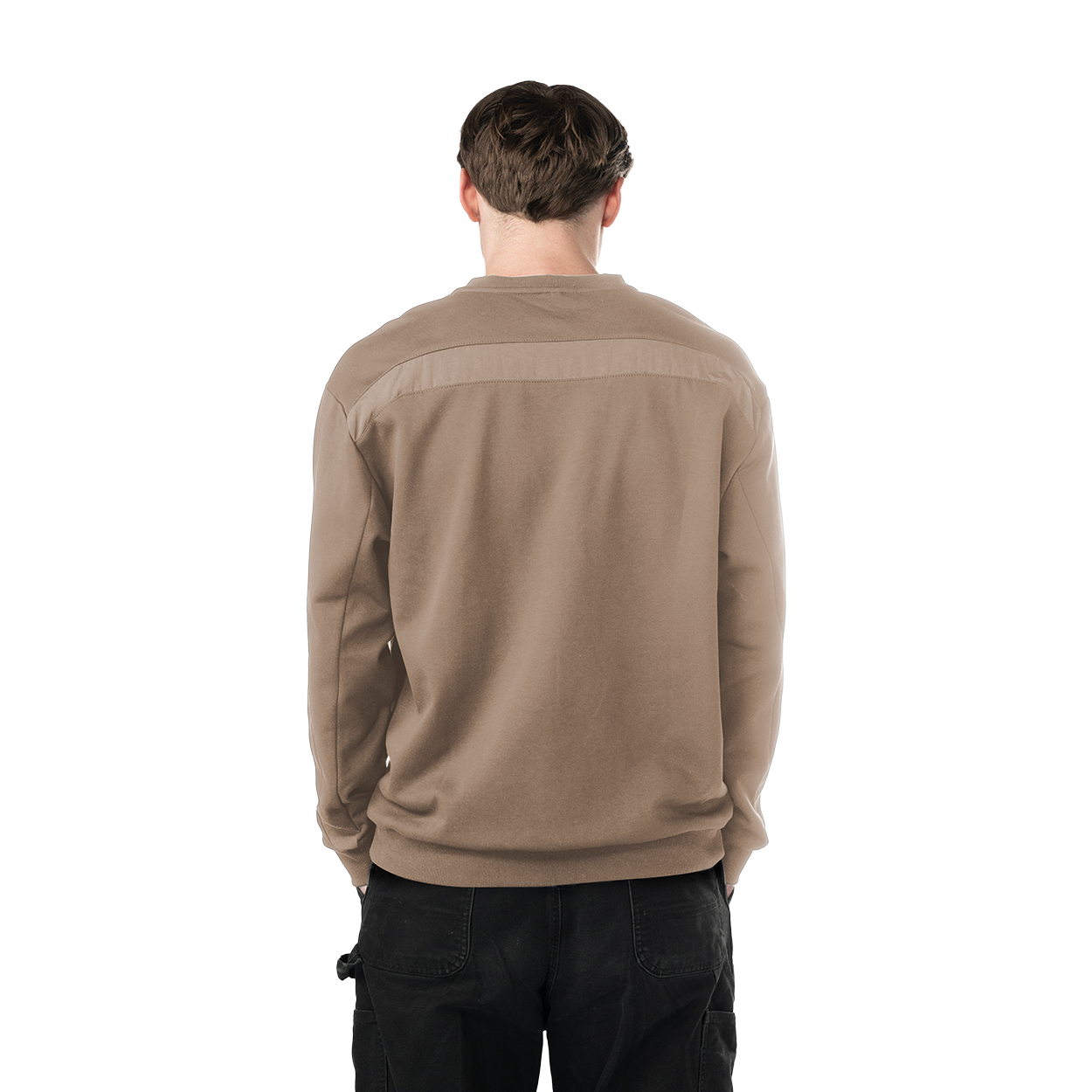 BAUER Knit Mix Crew Neck Senior