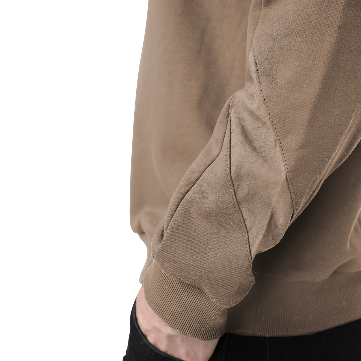 BAUER Knit Mix Crew Neck Senior
