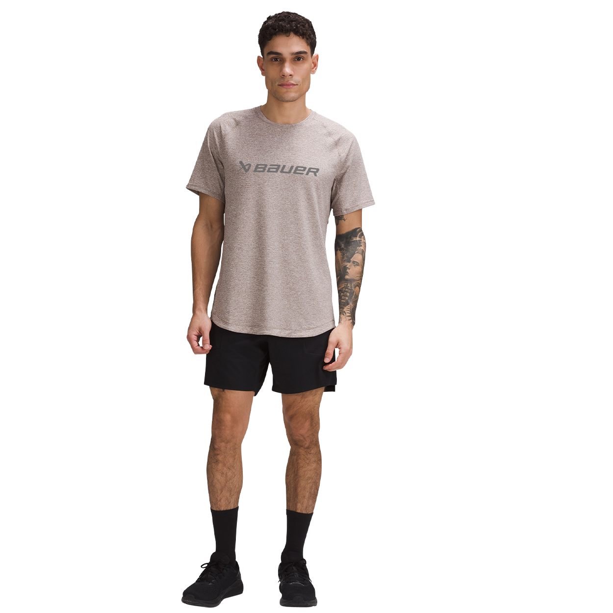 BAUER lululemon LICENSE TO TRAIN SHORT SLEEVE