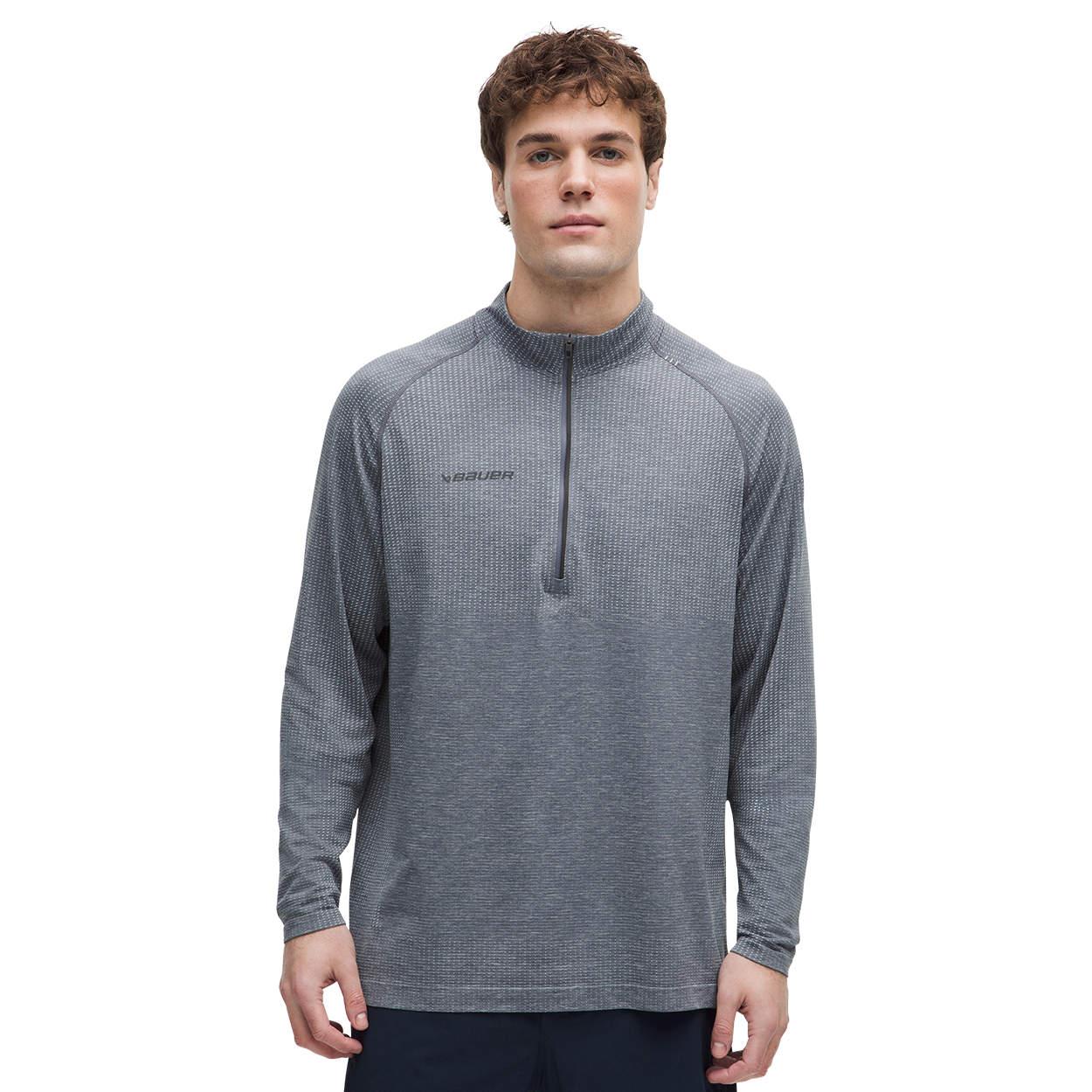 BAUER lululemon METAL VENT 1/2 ZIP