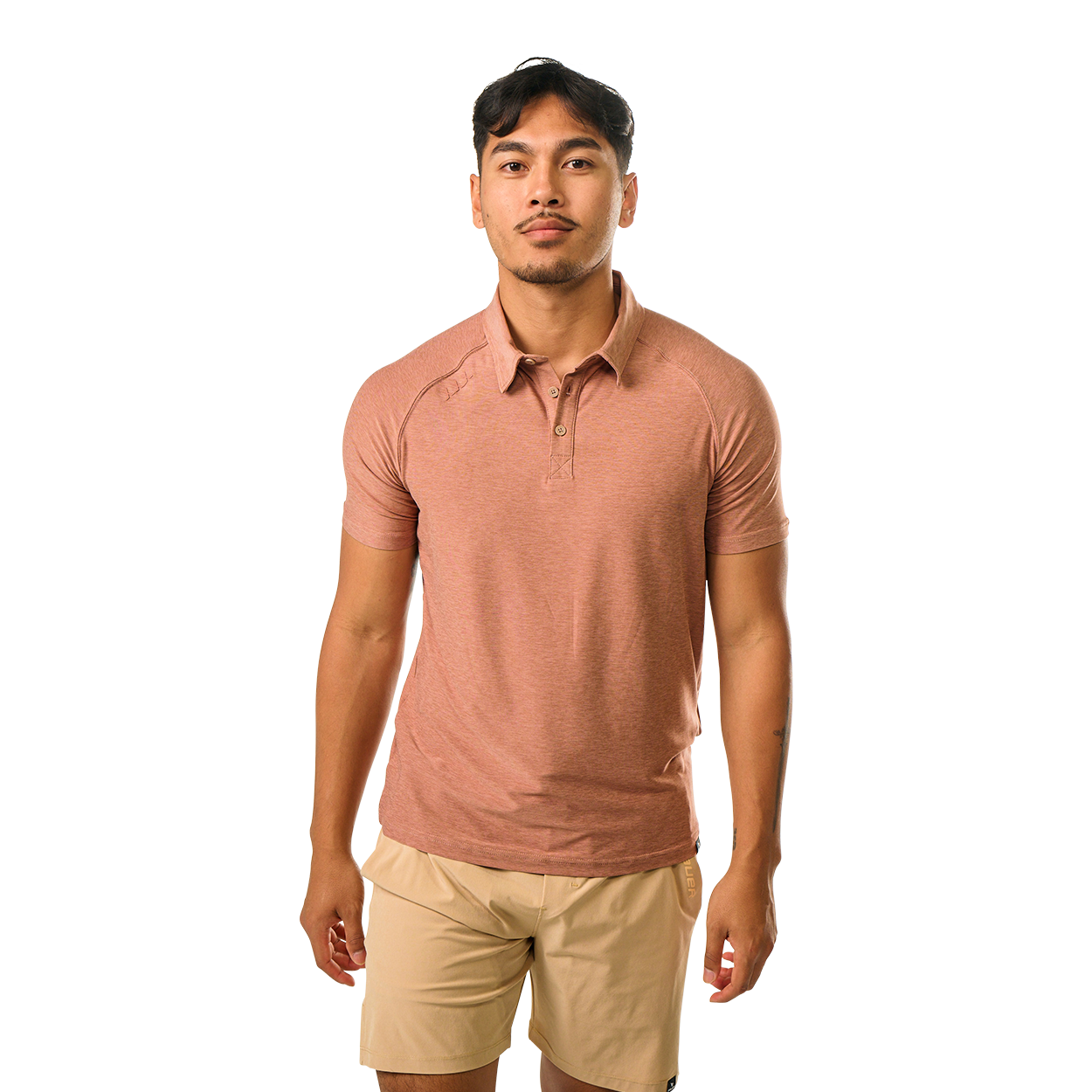 BAUER PERFORMANCE POLO CLAY