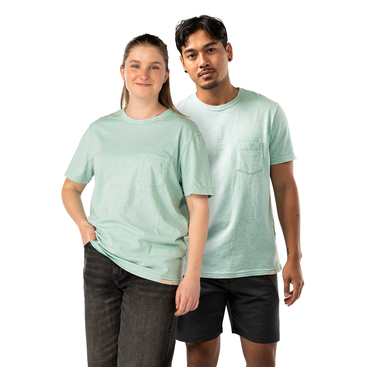 BAUER POCKET TEE AQUA SENIOR