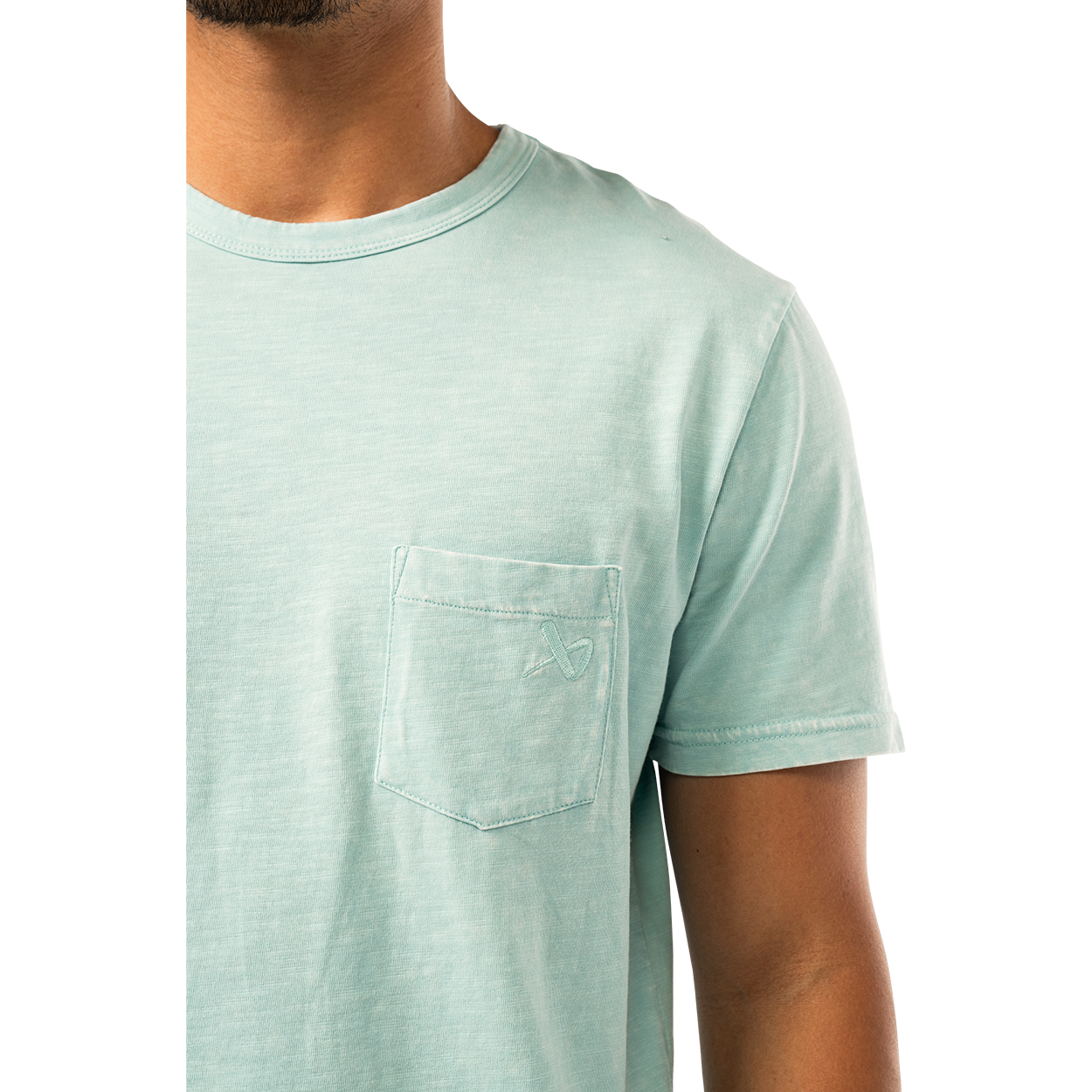 BAUER POCKET TEE AQUA SENIOR