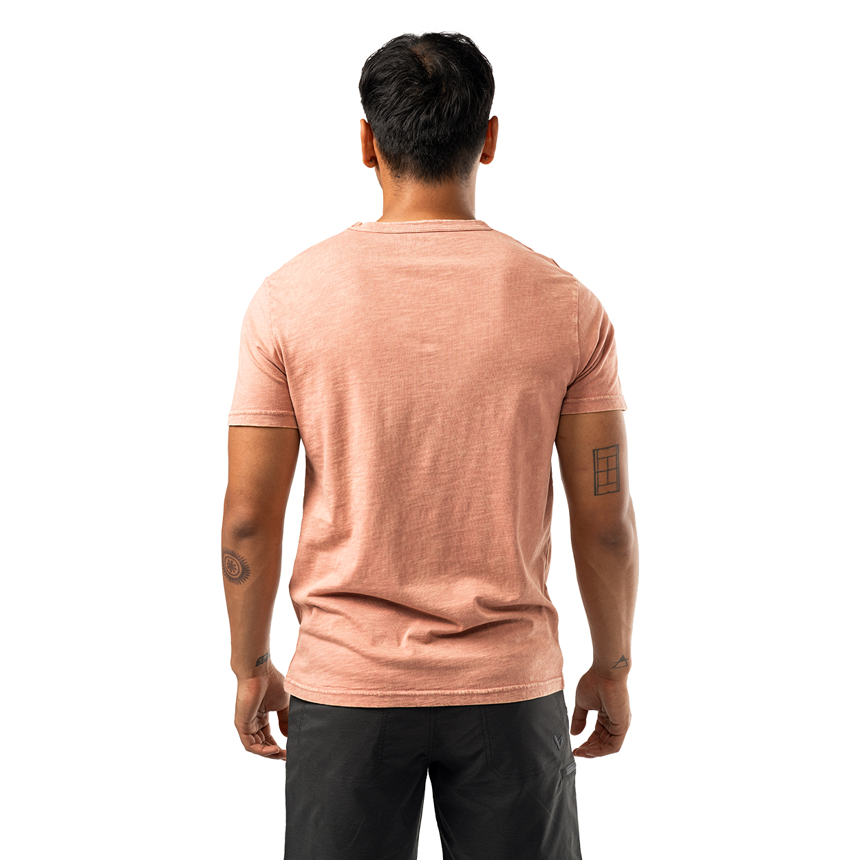 BAUER POCKET TEE ASH ROSE SENIOR