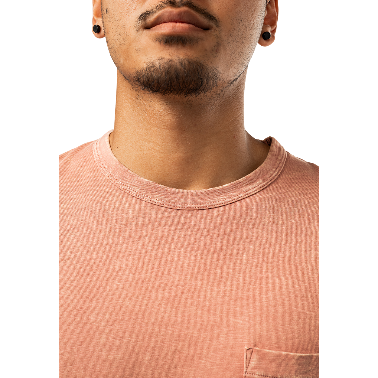 BAUER POCKET TEE ASH ROSE SENIOR