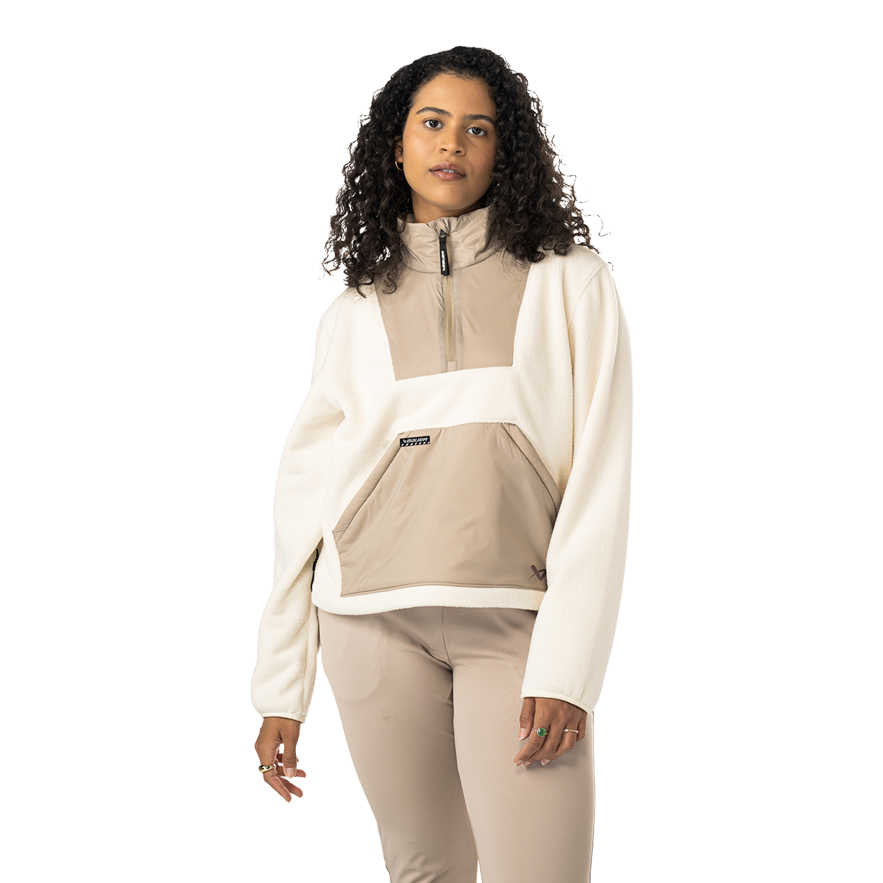 BAUER Womens Polar Fleece ½ Zip