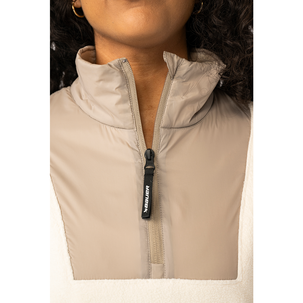BAUER Womens Polar Fleece ½ Zip