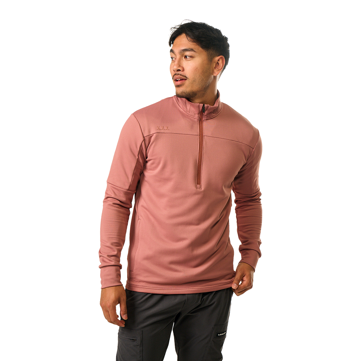 BAUER SHOWSTOPPER ¼ ZIP CLAY