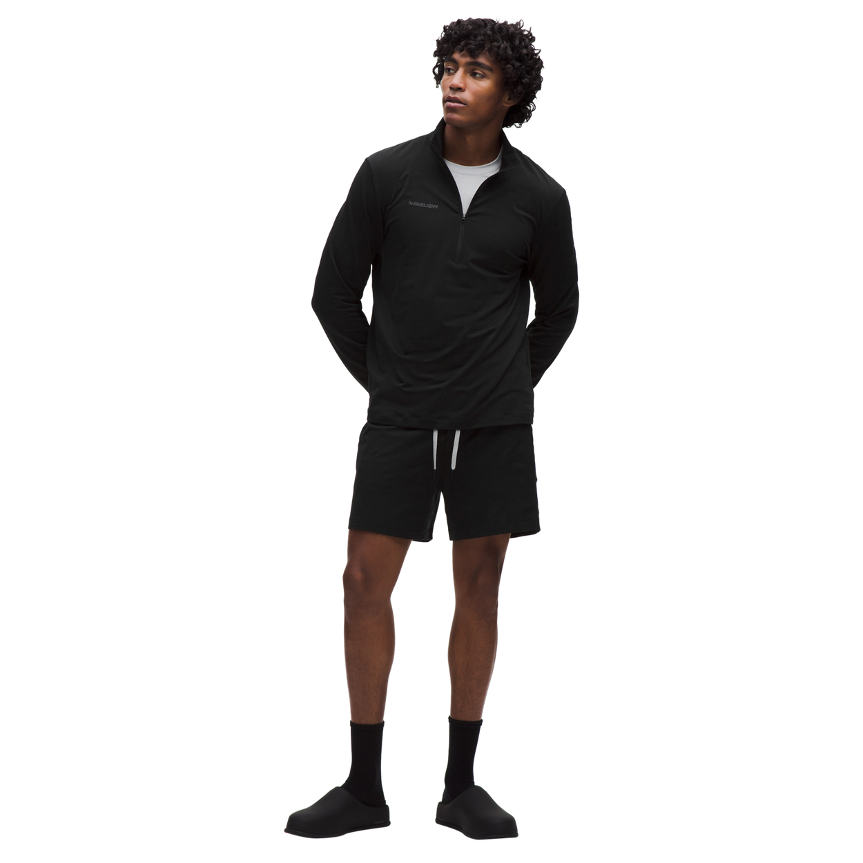 Bauer // lululemon SOFT JERSEY 1/2 ZIP