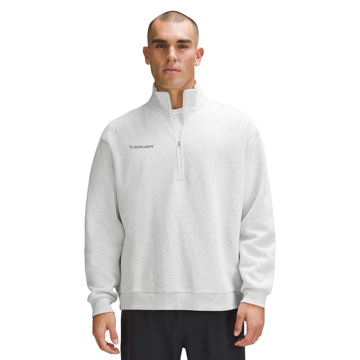 BAUER // lululemon STEADYSTATE 1/2 ZIP
