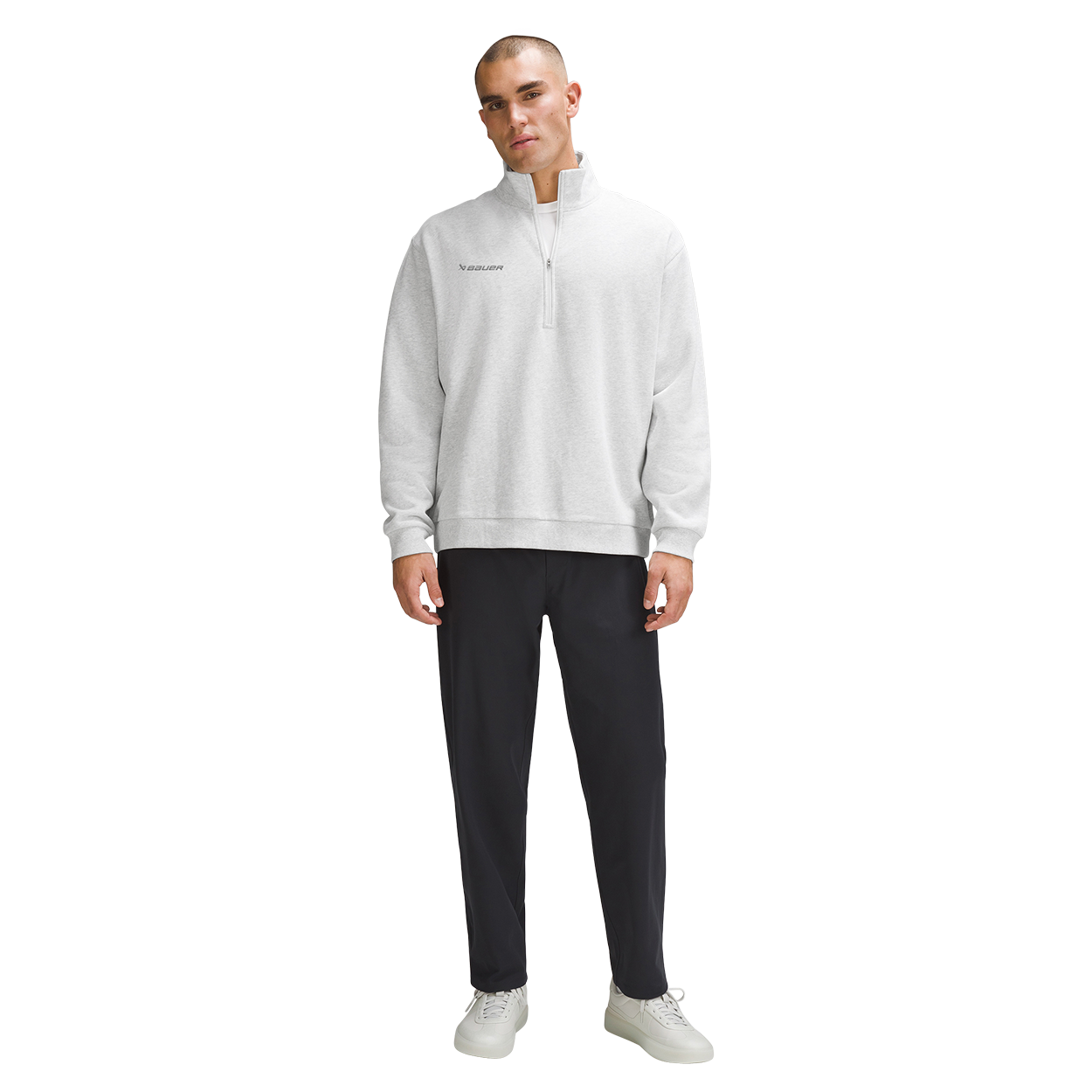 BAUER // lululemon STEADYSTATE 1/2 ZIP