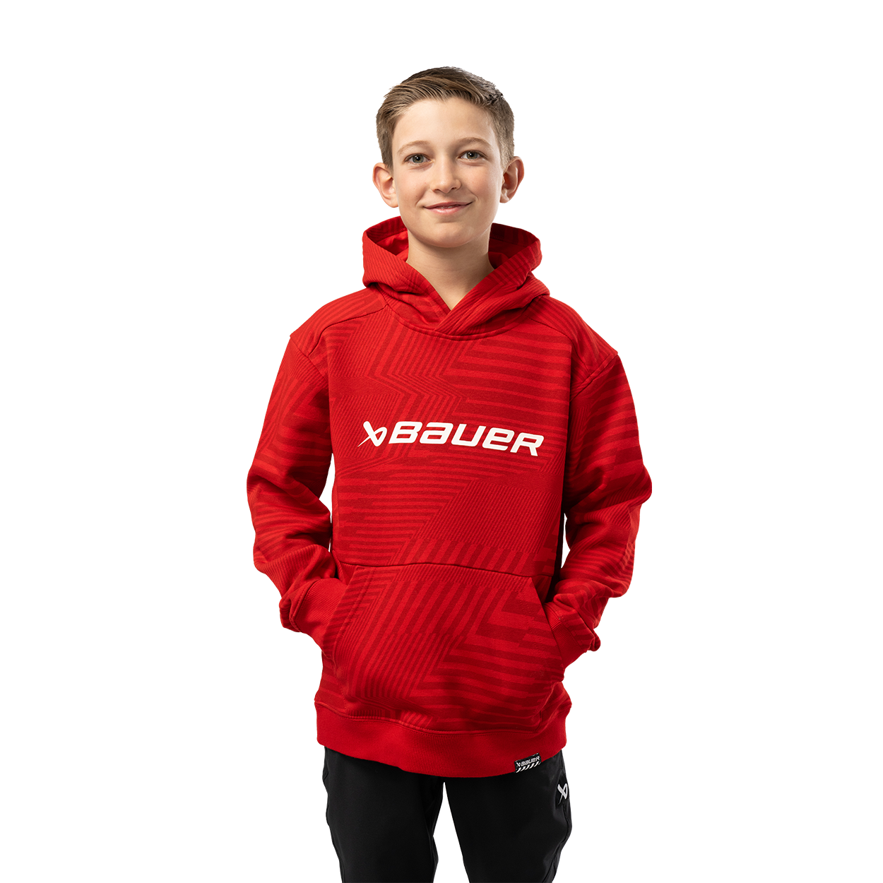 BAUER GRAPHIC STRIPE HOODIE YOUTH