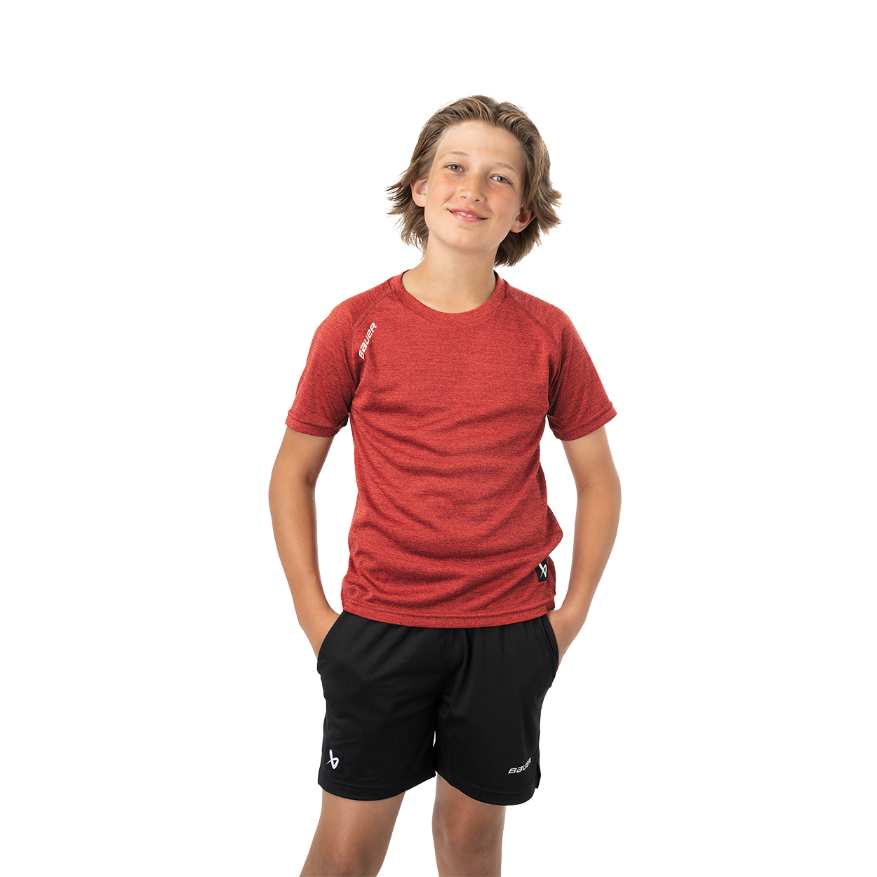 BAUER TEAM SHORTSLEEVE TECH TEE YOUTH