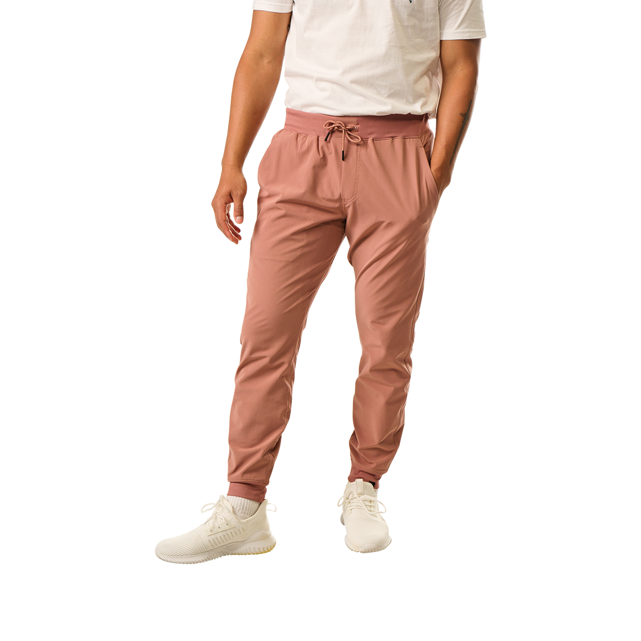BAUER HOME ICE WOVEN JOGGER CLAY