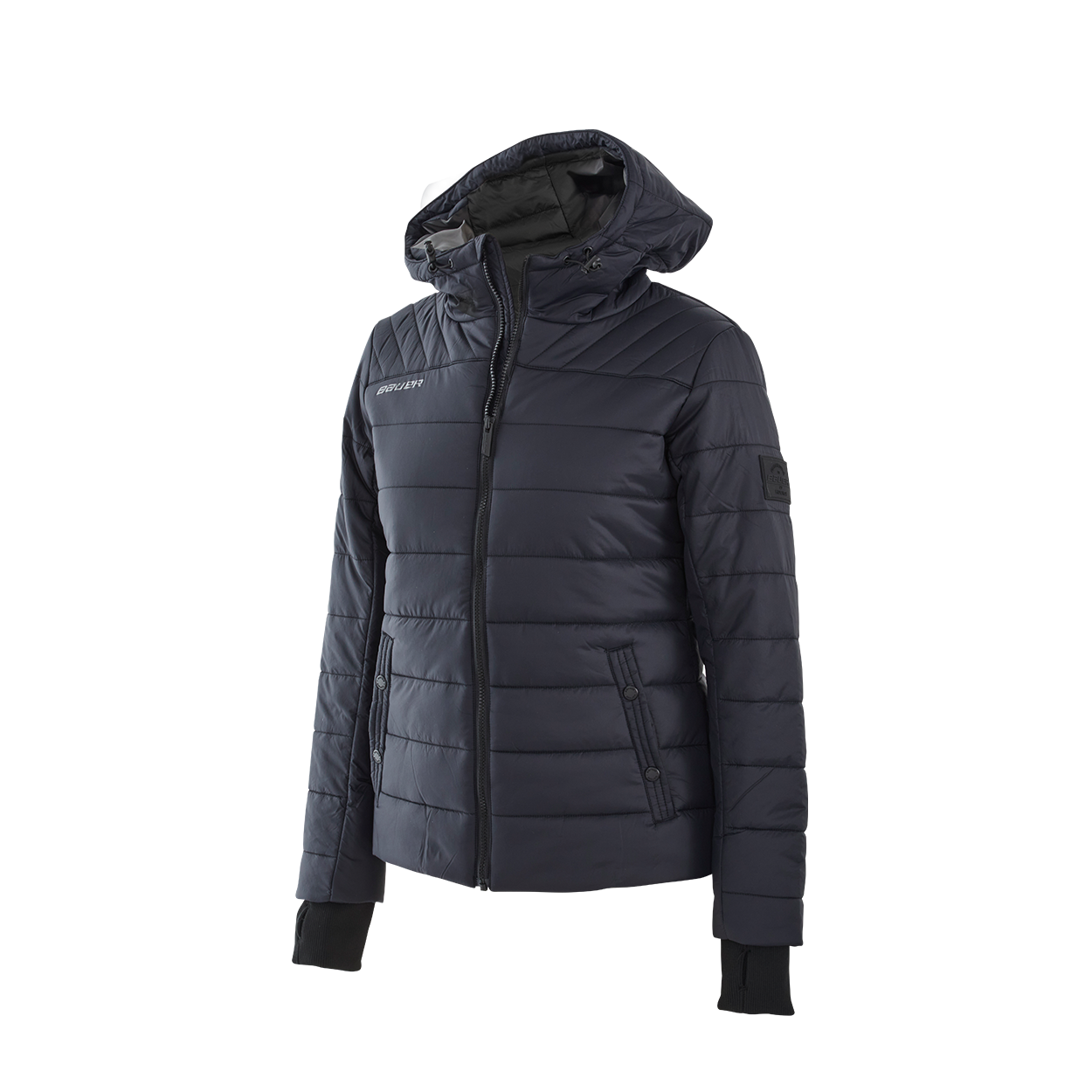 BAUER HOCKEY WOMEN'S HOODED PUFFER JACKET