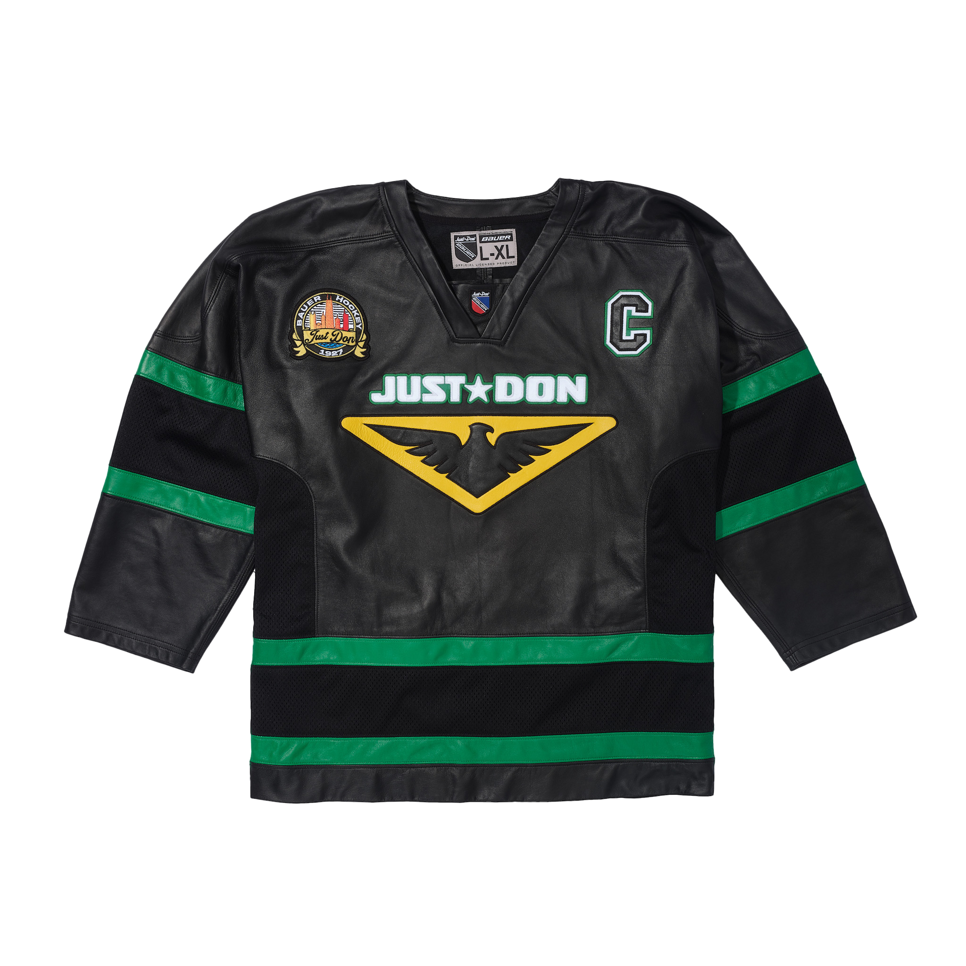 BAUERX JUST DON JERSEY - BLK/GRN