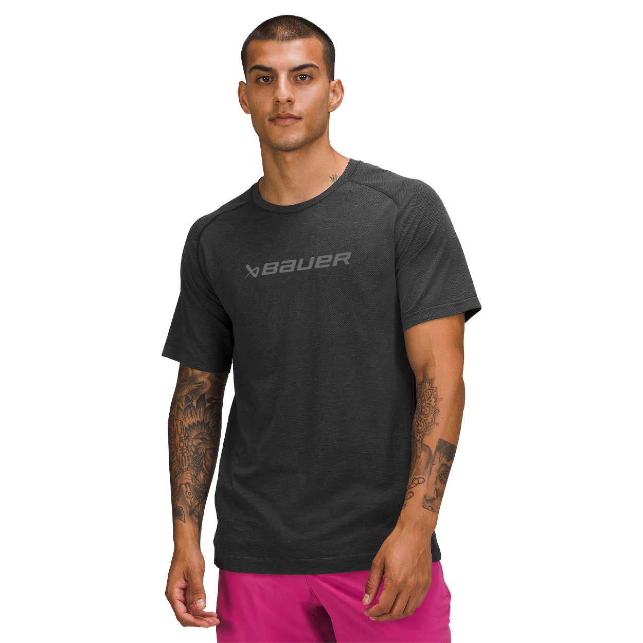 BAUER // lululemon Metal Vent Tech Short Sleeve Tee