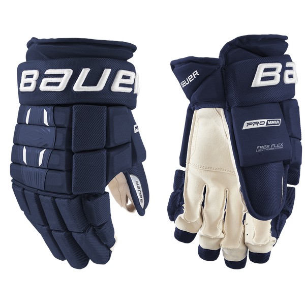 bauer 2x pro handschuhe SERIES GLOVE INTERMEDIATE Farbe:Sportlich Schwarz bike accessories LIOOBO 1 Paar Kinder